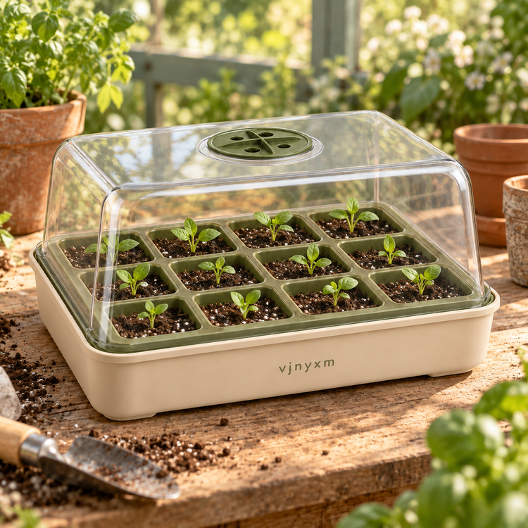 Sprout Covered Seed-Starting Tray — garden lifestyle