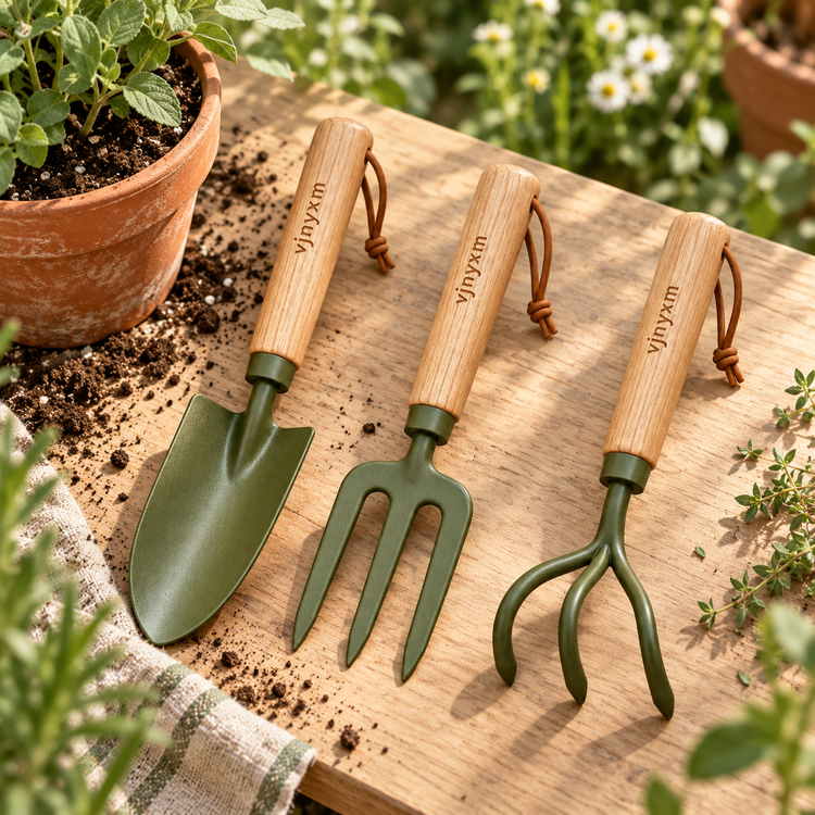 Grove Three-Piece Garden Hand Tool Set — garden lifestyle